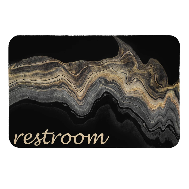 پادری  طرح Restroom کد 9329 سایز 50 × 70 سانتی متر