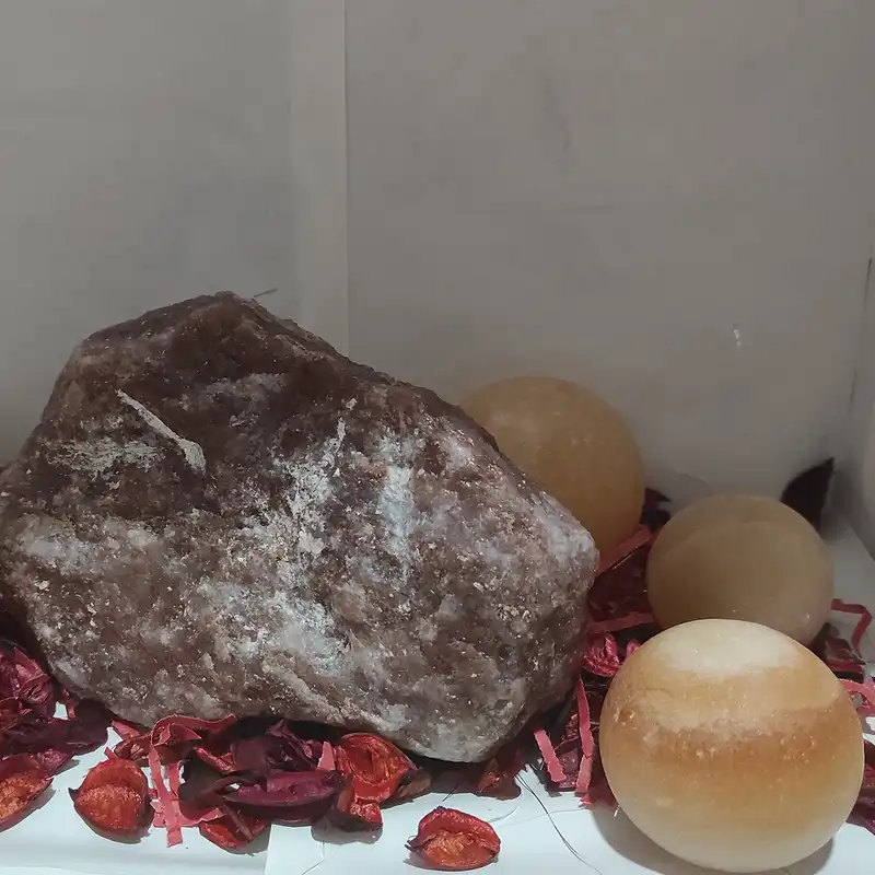 دکوری مدل سنگ نمک مدل کره SN08