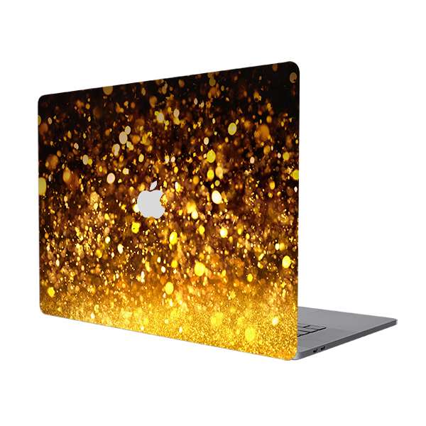 برچسب تزئینی مدل golden کد 14مناسب برای مک بوک پرو 13 اینچ