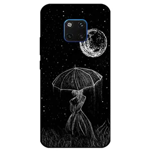 Megafone Girl and Moon 1369 Cover For Huawei Mate 20 Pro