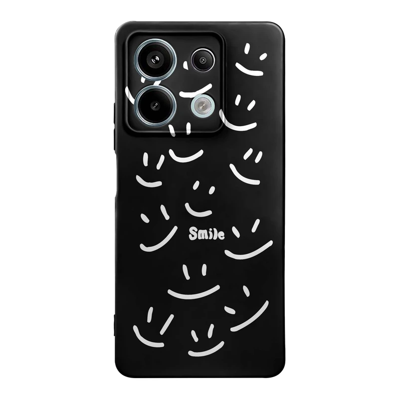 کاور قاب گارد طرح لبخند فانتزی کد f9242 مناسب برای گوشی موبایل شیائومی Redmi Note 13 Pro 5G