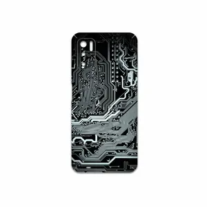 MAHOOT Black-Printed-Circuit-Board Cover Sticker for Xiaomi Poco M3 Pro 5G