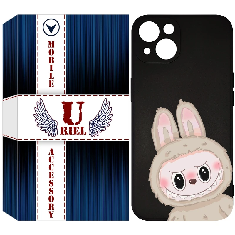 کاور یوریل مدل KSH کد 119 طرح عروسک لبوبو مناسب برای گوشی موبایل اپل iPhone 13