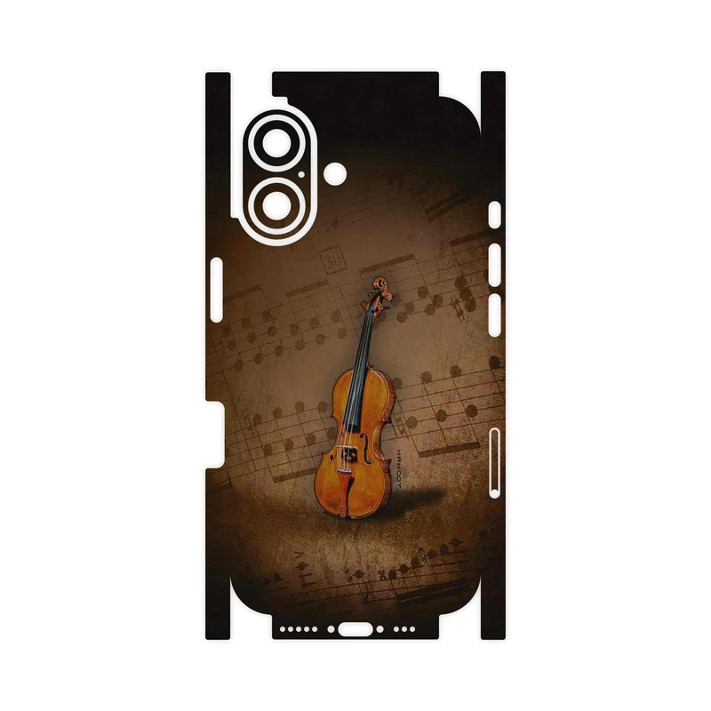 برچسب پوششی ماهوت مدل Violin_Instrument-FullSkin مناسب برای گوشی موبایل اپل iPhone 16