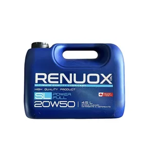 روغن موتور مناسب برای خودروهای بنزینی رینوکس مدل 20w50_SL حجم 4.5 لیتر