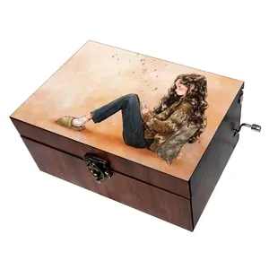 جعبه موزیکال مدل دخترانه کد B638 