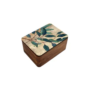 جعبه هدیه چوبی آزاکو مدل BR4-007