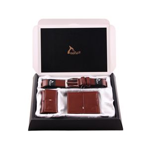 ست هدیه مردانه چرم بارز کد DS56