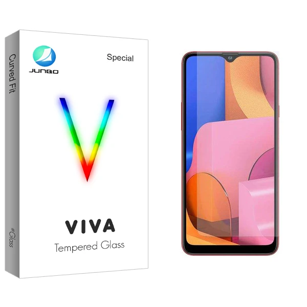 محافظ صفحه نمایش جانبو مدل Viva Glass مناسب برای گوشی موبایل سامسونگ Galaxy A20s