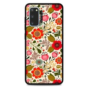 AKAM AMC-WSGS20-FLOWERS4 Cover For Samsung Galaxy S20
