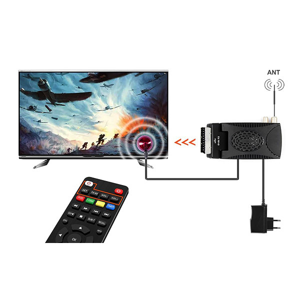 گیرنده دیجیتال DVB-T2 مدل X-H265 HEVC Main 10-666