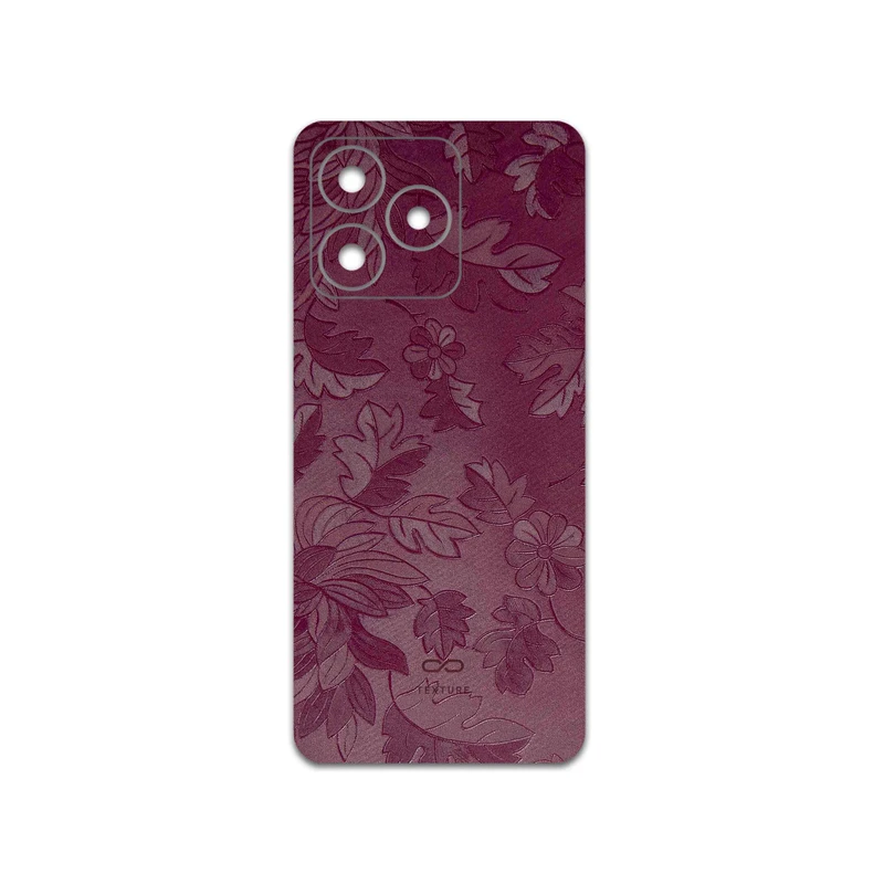 برچسب پوششی ماهوت مدل Red-Wildflower مناسب برای گوشی موبایل ریلمی C53