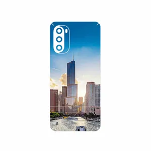 MAHOOT City of Chicago Cover Sticker for Motorola Moto G52