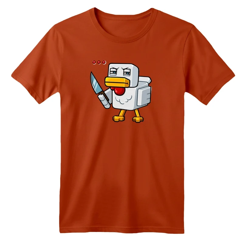 تی شرت آستین کوتاه بچگانه مدل ماینکرفت کد 04  