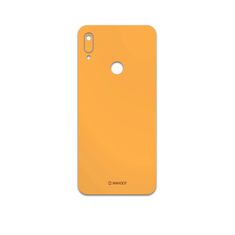برچسب پوششی ماهوت مدل Matte-Orange مناسب برای گوشی موبایل هوآوی Y6 Prime 2019