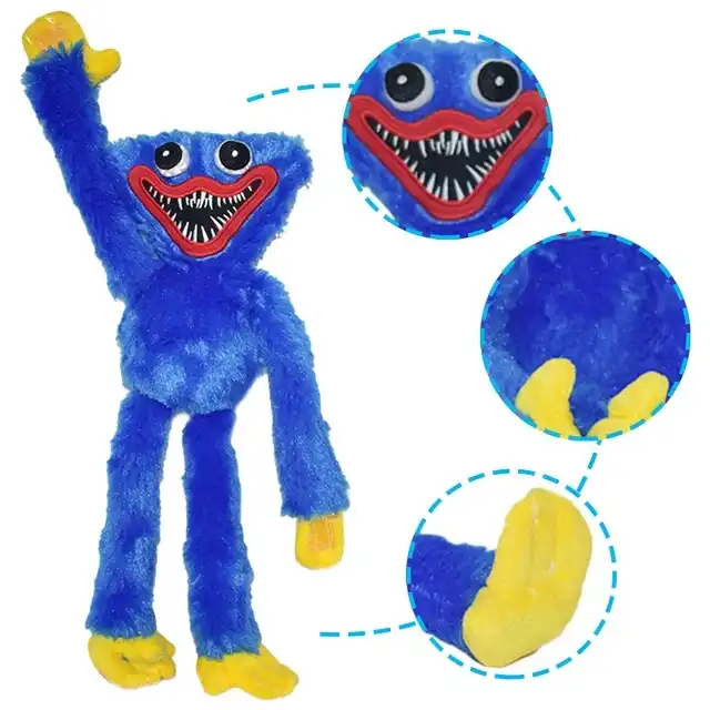 عروسک طرح هاگی واگی مدل JIMI110 ارتفاع 20 سانتی‌متر