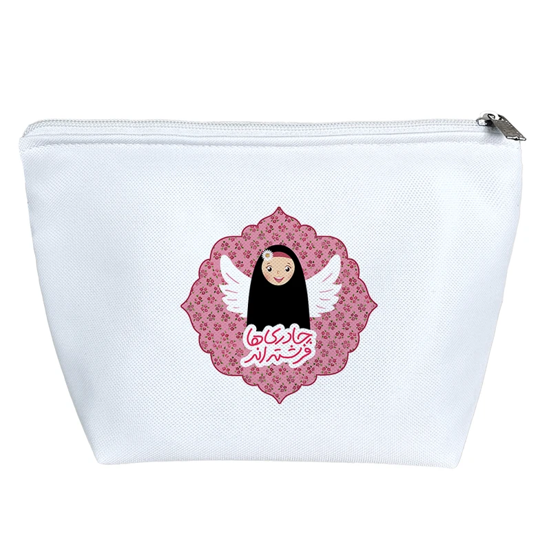 کیف لوازم آرایش دخترانه خندالو مدل چادری ها فرشته اند کد 10096