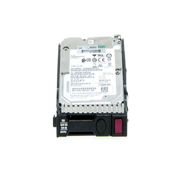 هارد دیسک سرور اینترنال اچ پی ای مدلSAS 12G 15K SFF ظرفیت 300 گیگابایت