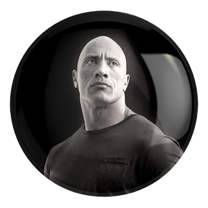 پیکسل خندالو طرح دوئین جانسون Dwayne Johnson کد 6432 مدل بزرگ