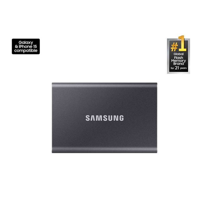 اس اس دی اکسترنال سامسونگ مدل Portable T7 ظرفیت 1 ترابایت رابط USB 3.2 Gen2