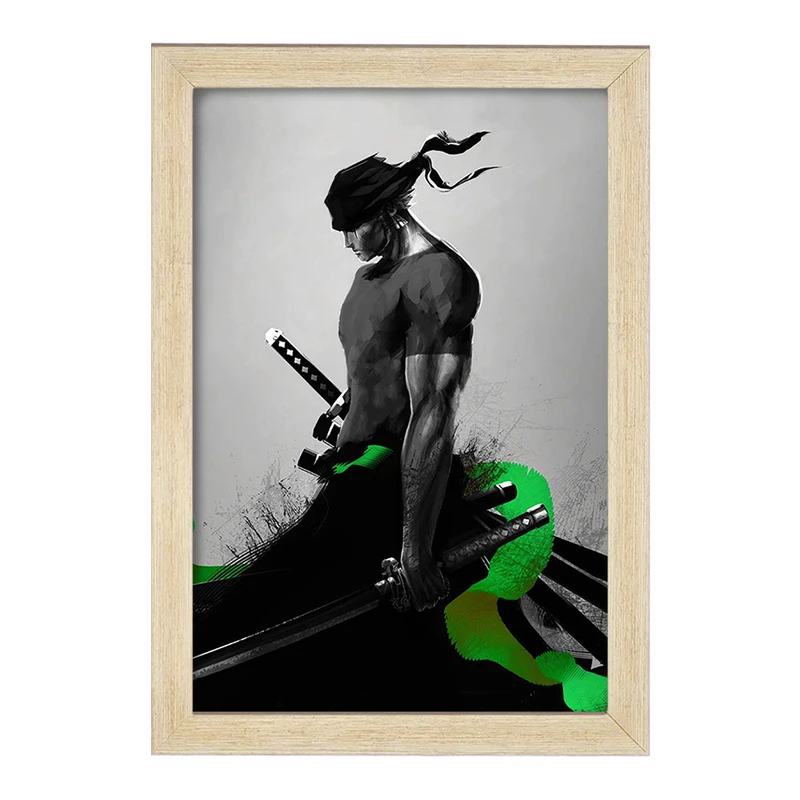 تابلو خندالو مدل زورو انیمه وان پیس One Piece  کد 17247