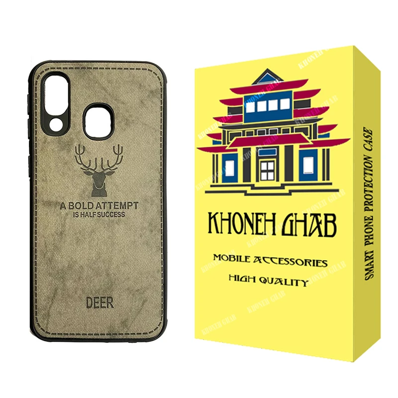 کاور خونه قاب مدل گوزنی مناسب برای گوشی موبایل سامسونگ Galaxy A40