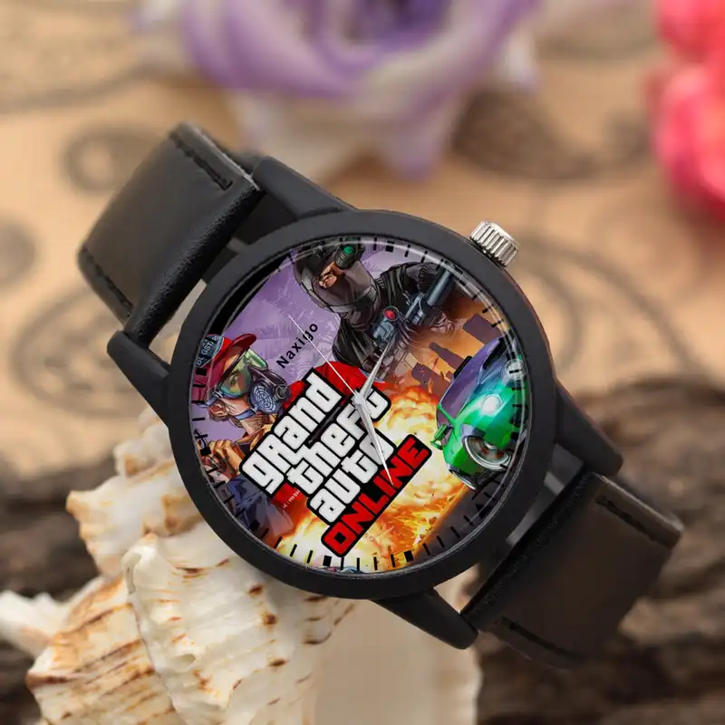 ساعت مچی عقربه ای ناکسیگو مدل جی تی ای کد LF6766