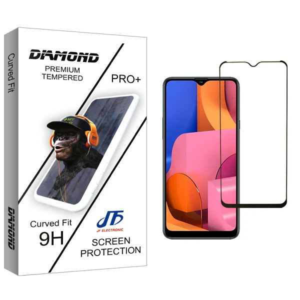 محافظ صفحه نمایش جی اف مدل Diamond glass مناسب برای گوشی موبایل سامسونگ galaxy A20s