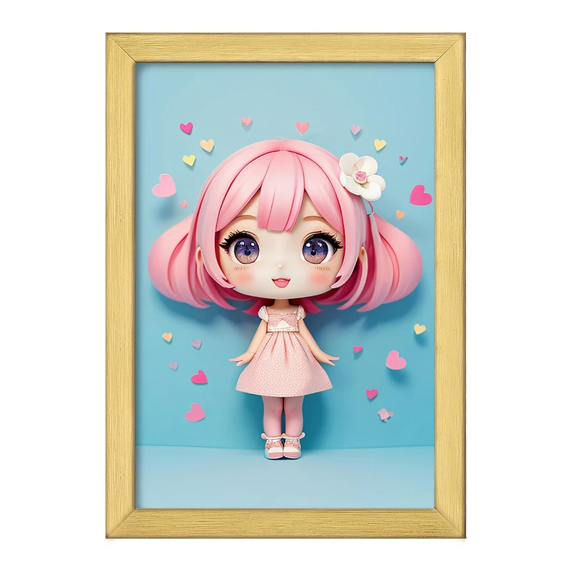 تابلو خندالو طرح دخترانه (Girlish) کد 36882