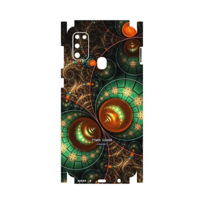 برچسب پوششی ماهوت مدل Mathematical Geometric Shape 3-FullSkin مناسب برای گوشی موبایل سامسونگ Galaxy M21
