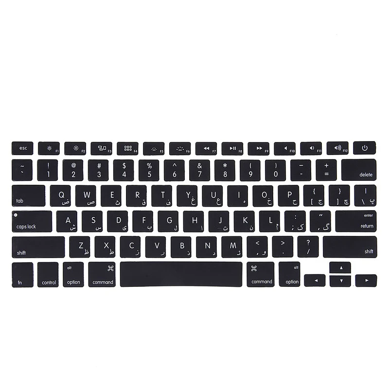 محافظ كيبورد با حروف فارسی مدل A 1466 کد 02 مناسب برای لپ تاپ اپل 2012 / MacBook Air 13 2011 / 2015