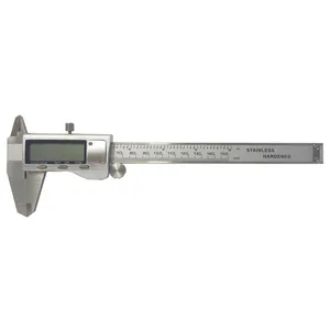 کولیس دیجیتال تمام فلزی سیلور مدل 150 گستره 0-150 میلیمتر