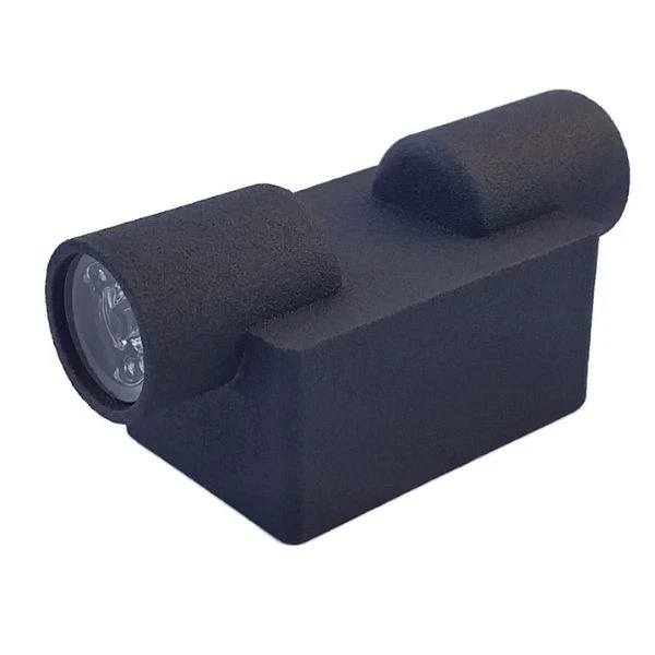 چراغ دکوراتیو زمرد نور مدل لوله ای لنز تخت دوطرفه کد 113.2