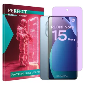 Perfect Hydrogel model anti purple screen protector suitable for Xiaomi Redmi Note 15 Pro Plus mobile phone