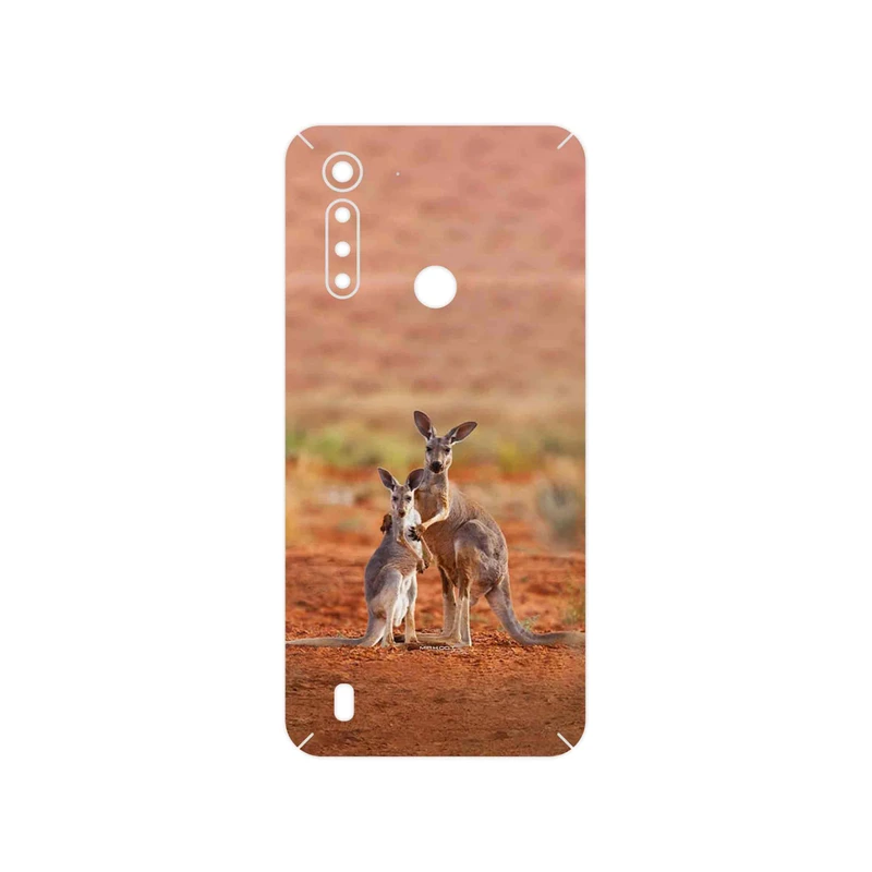 برچسب پوششی ماهوت مدل Kangaroo مناسب برای گوشی موبایل موتورولا Moto G8 Power Lite