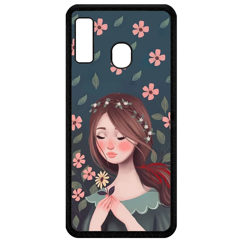 کاور طرح Girl مدل CHL50332 مناسب برای گوشی موبایل سامسونگ Galaxy A20 / A30 / M10s