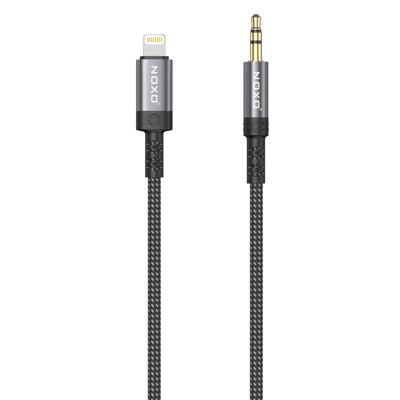 کابل AUX نوکسو لایتنینگ به جک 3.5 میلی متری مدل AUX-N-2 |طول 1.5 متر