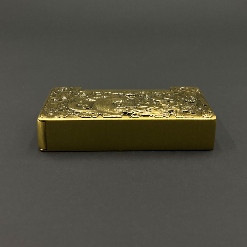 فندک مدل دو اتمه طرح اژدها کد DKD-868