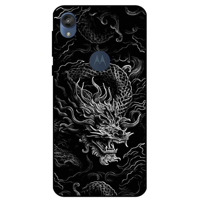 کاور مگافون طرح اژدها مدل 1897 مناسب برای گوشی موبایل موتورولا Moto E6