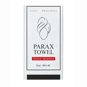 حوله یکبارمصرف پاراکس کد 9001 سایز 40x80 سانتیمتر بسته 10 عددی