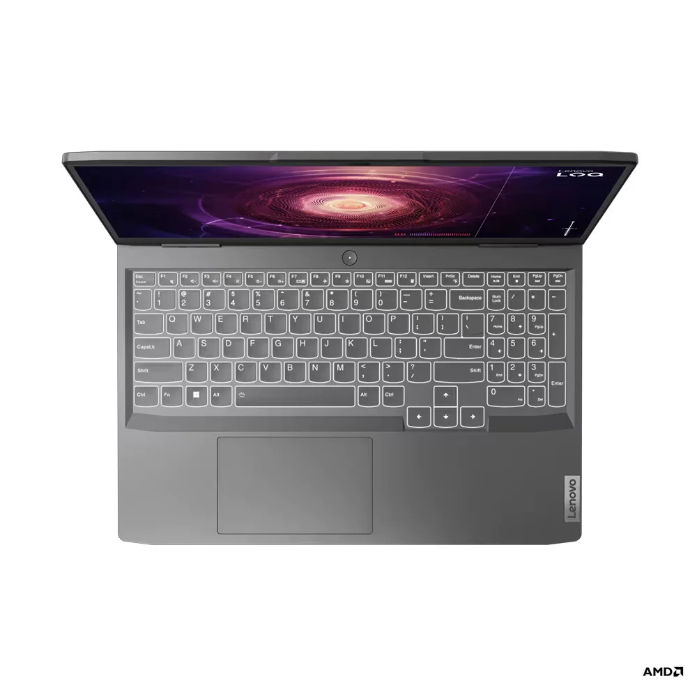 لپ تاپ 15.6 اینچی لنوو مدل LOQ 15APH8-R7 7840HS 16GB 1SSD RTX4050 - کاستوم شده
