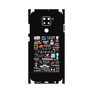 MAHOOT Friends 2-FullSkin Cover Sticker for Xiaomi Redmi Note 9