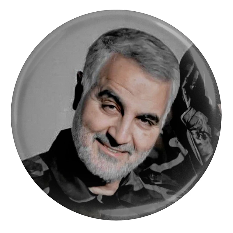 مگنت مدل S12622 طرح سردار شهید حاج قاسم سلیمانی