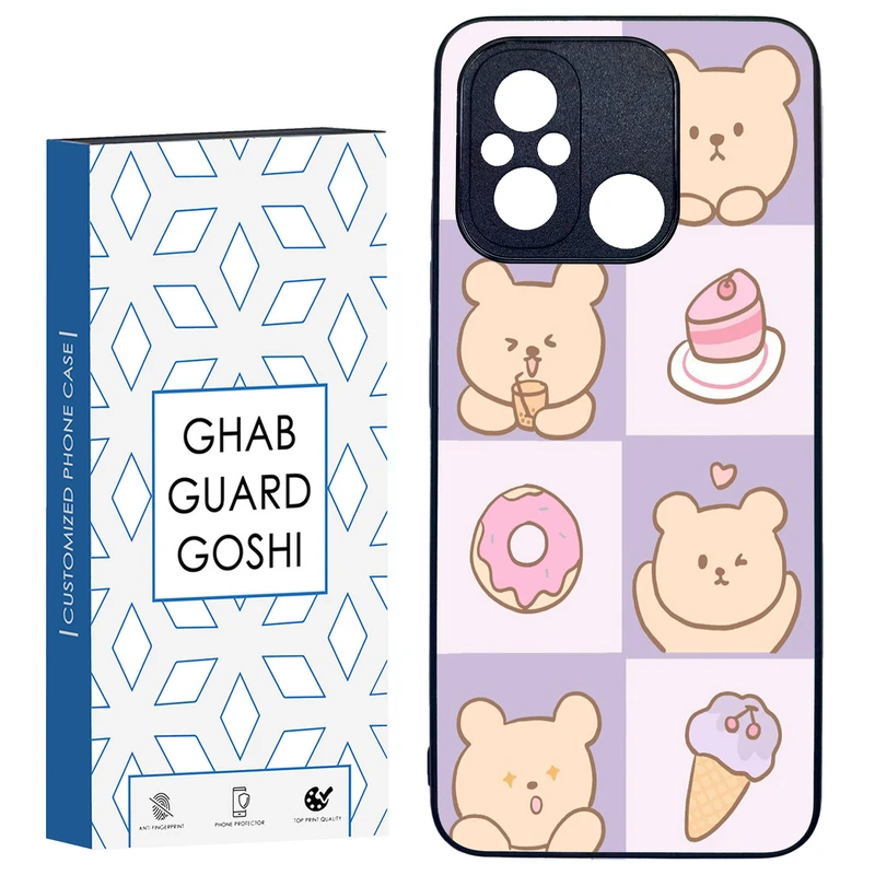 کاور قاب گارد گوشی طرح عروسکی کد TPU-043 مناسب برای گوشی موبایل شیائومی REDMI 12C / POCO C55