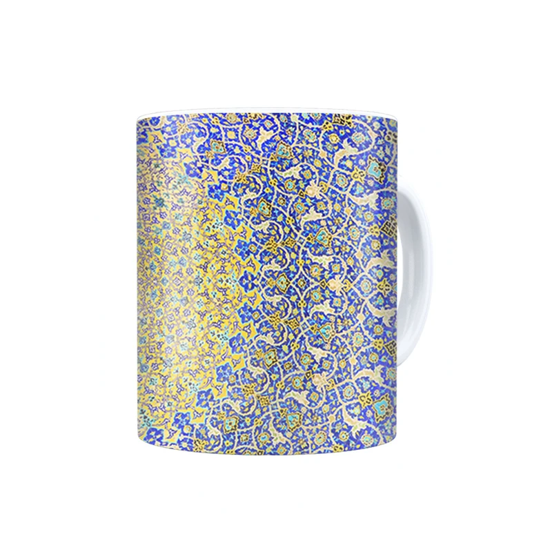 ماگ ترمه طراحان ایده مدل گنبد نیلی کد cfp1001