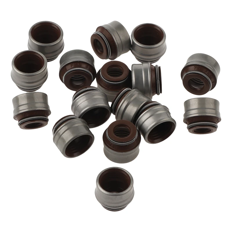 کاسه نمد ساق سوپاپ دیاکوتک مدل 10-12.2-6 مناسب برای پژو 206 تیپ 5 و 207 و رانا مجموعه 16 عددی