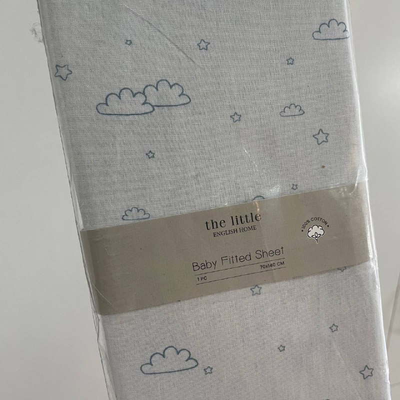 سرویس ملحفه کودک انگلیش هوم مدل Mini Clouds مجموعه 3 عددی