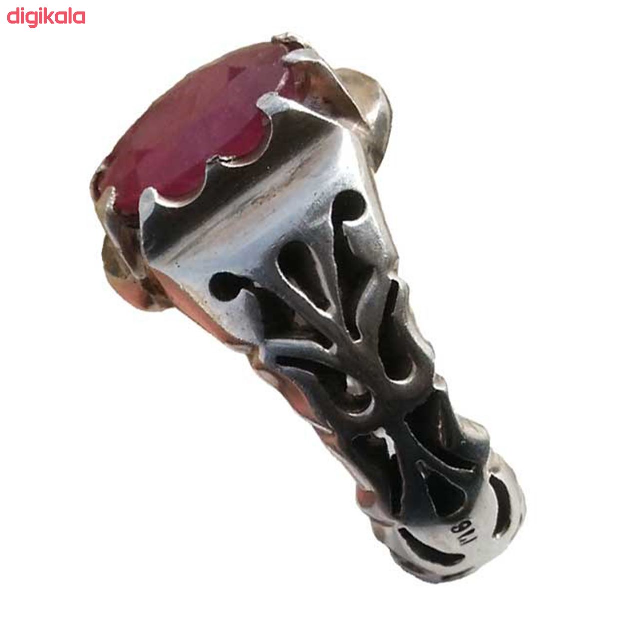 انگشتر نقره گالری مروارید کد6156 main 1 2