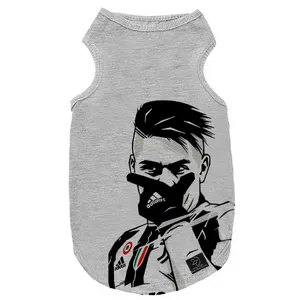 لباس سگ و گربه 27 طرح Paulo Dybala کد MH822 سایز M