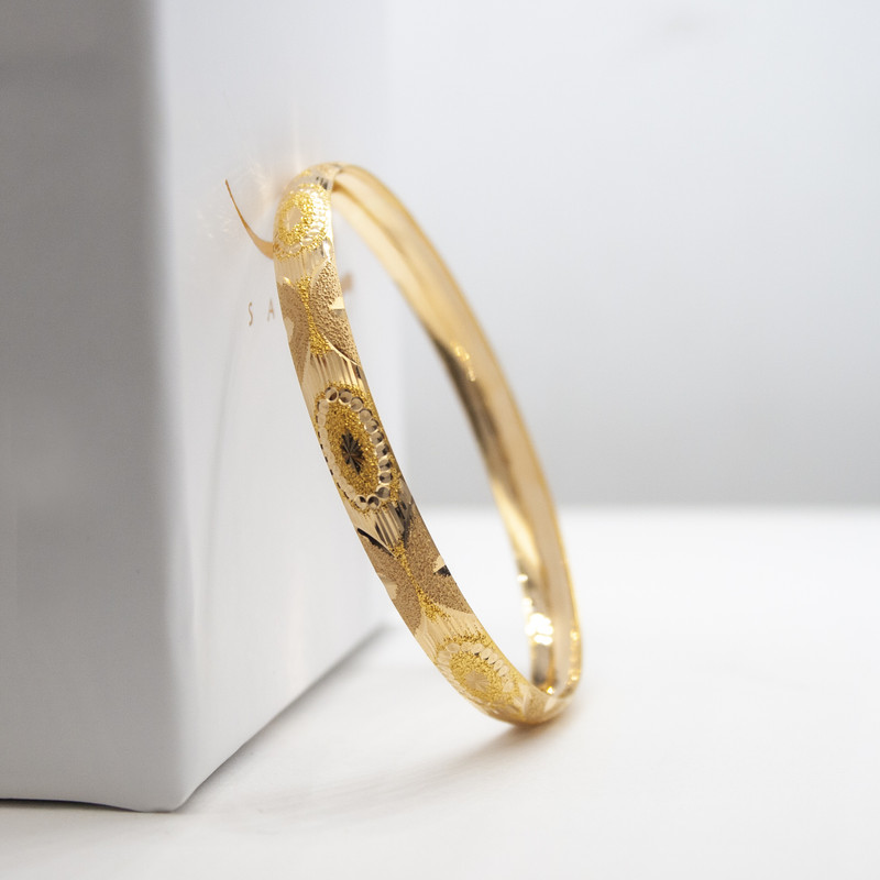 النگو طلا 18 عیار زنانه سهی مدل VB51-2